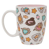 Pusheen Christmas Cookies and Friends Mug