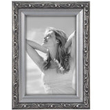 Malden Fashion Metal Bezel Silver 4"x6" Photo Frame