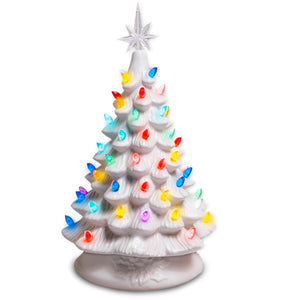 Green Ceramic Light Up Christmas Tree, 7.5 – Steve's Hallmark