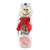 Snowman Hot Cocoa Kit with Marshmallow, Peppermint Candy, and Cocoa Mix