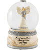 Friends Open Their Hearts, Share Their Lives, And Care Forever Angel Musical Water Globe 5.5"