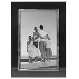 Malden Salisbury Two-Tone Black 4"x6" Photo Frame