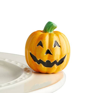 Nora Fleming Mini Carved Cutie Jack O’Lantern Pumpkin