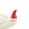  Nora Fleming Mini Santa's Hat, Santa Stop Here!