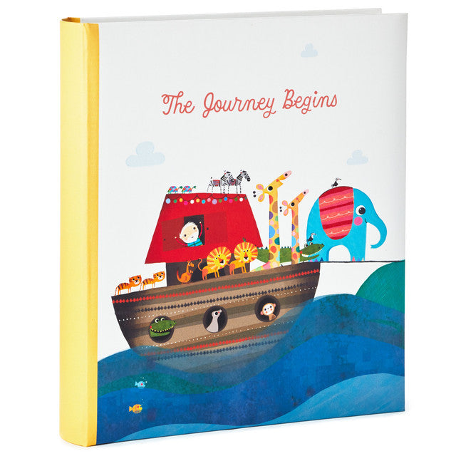 Hallmark : The Journey Begins Noah's Ark First Five Years Baby Book