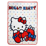 Hello Kitty Sports Fleece Throw Blanket