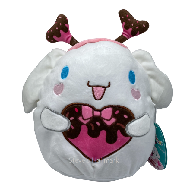 Valentine Squishmallow Sanrio Cinnamoroll Chocolate Dipped with