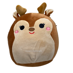 Squishmallows 8 Brown Gingerbread With Trapper Hat Plush