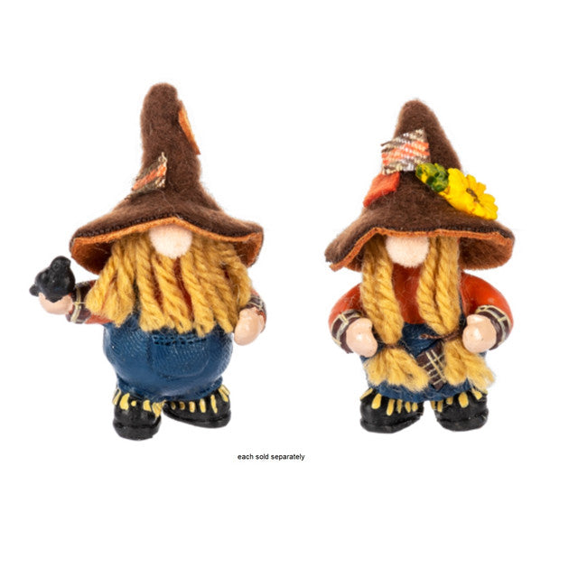 Little Fall Halloween Scarecrow Gnome Token Charm Figurine – Steve's ...