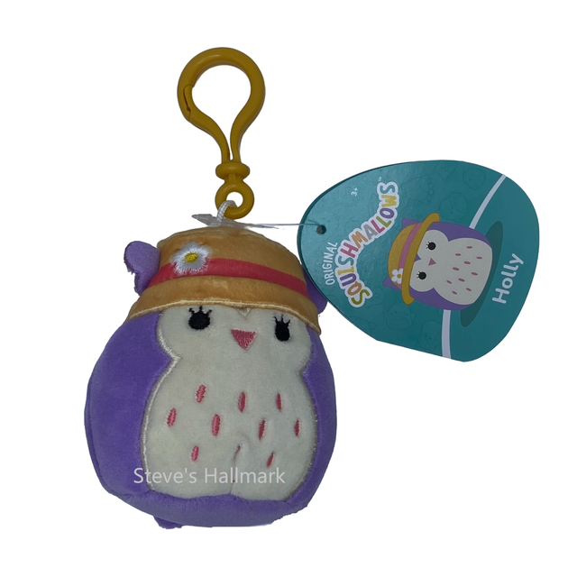 Holly the Owl with Glasses Squishmallow outlet Clip