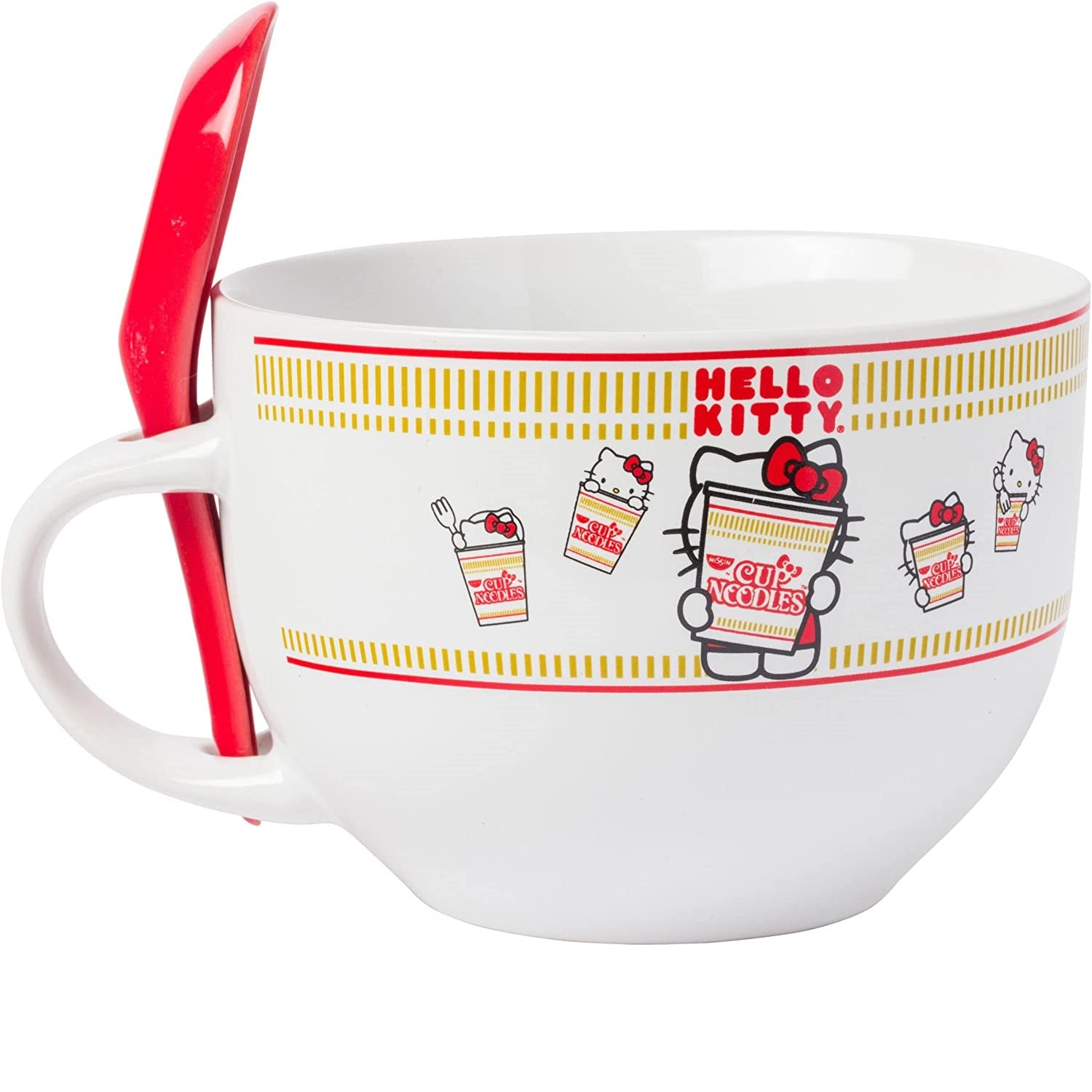 Hello Kitty 24oz Ceramic Soup Mug Pink