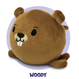 PBJ's Plush Ball Jellies Woody the Beaver