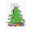 Snoopy As Christmas Tree Topper Pocket Note