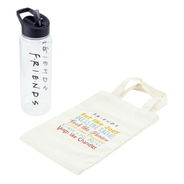 Friends Water Bottle and Tote Set