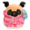 Squishmallow Prince the Pug in Hoodie 12" Stuffed Plush By Kelly Toy