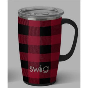 Swig, Buffalo Plaid 22 oz Travel Mug