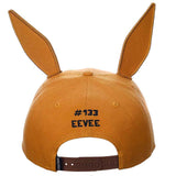 Pokemon Eevee 3D Cosplay Pre-Curved Snapback