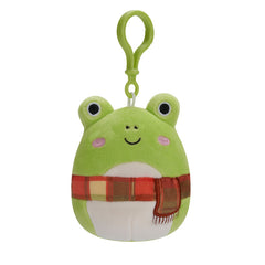 Squishmallows 3.5 Clip-On Wendy The Frog with Scarf