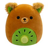 Squishmallow Kiwi Bear 8" Stuffed Plush by Kelly Toy