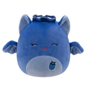 Squishmallow Blueberry Bat 12" Stuffed Plush by Kelly Toy