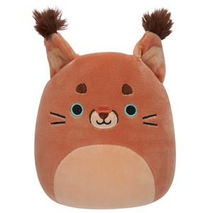 Squishmallow Ferraz the Orange Caracal Cat 5" Stuffed Plush by Kelly Toy