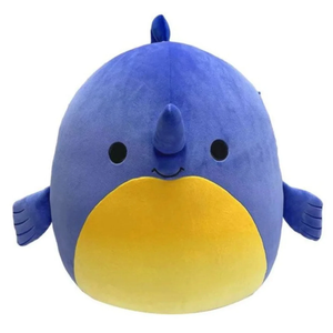 Squishmallow Swish the Blue and Yellow Swordfish 8" Stuffed Plush By Kelly Toy