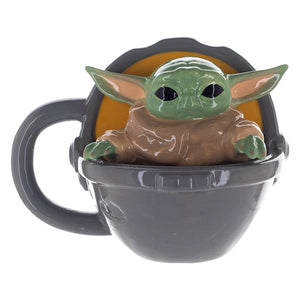 Disney Star Wars Mandalorian Baby Yoda Mug Cup 20 Oz Snack Attack