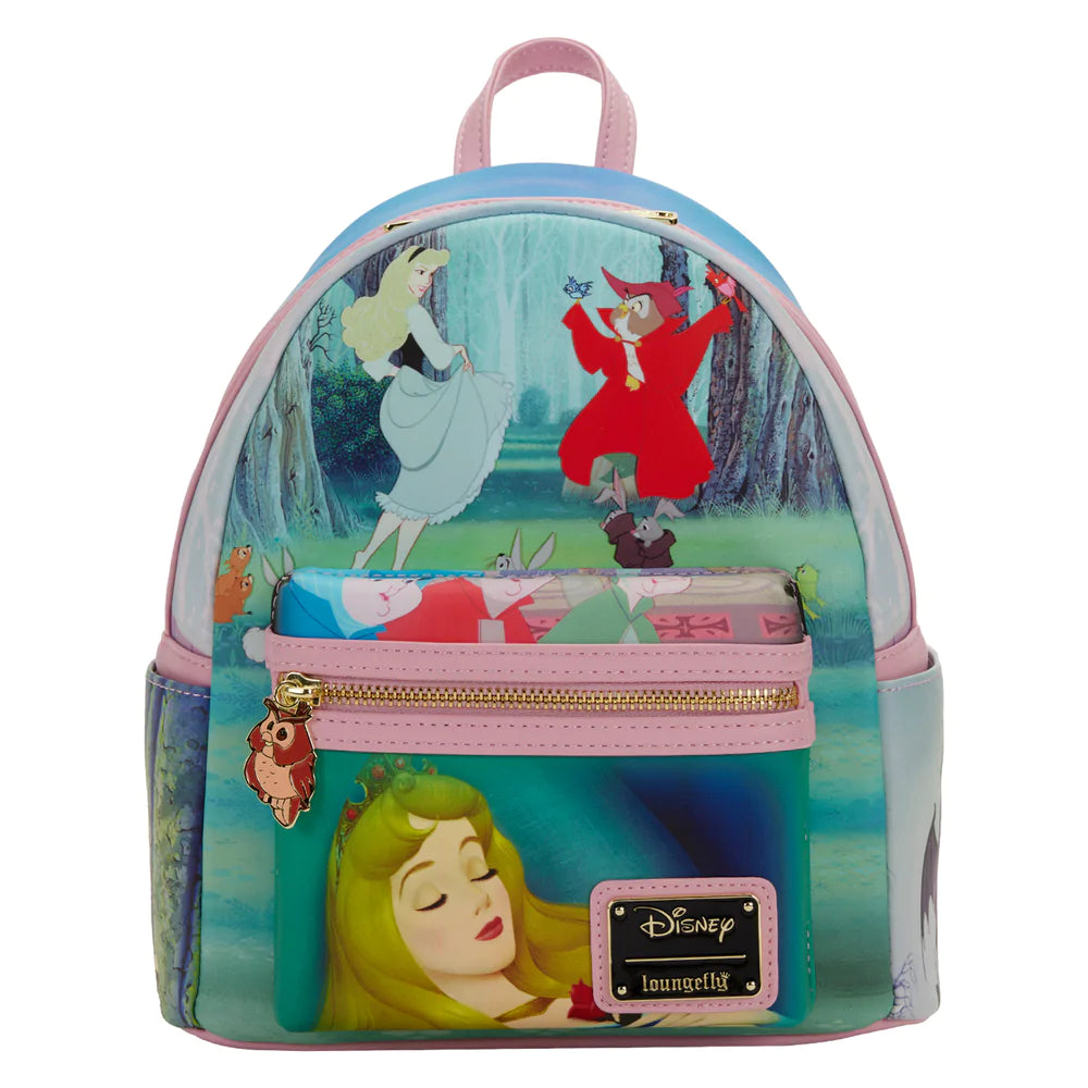 Loungefly Sleeping Beauty Maleficent Faerie Garden Mini Backpack