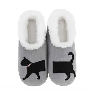 Women's Simply Pairables Cozy SnooziesÂ® Black Cat