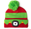 Christmas Kids Night Scope™ Rechargeable LED Light Beanie Pom Hat