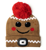 Christmas Kids Night Scope™ Rechargeable LED Light Beanie Pom Hat