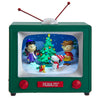 Peanuts© Battery Operated Outdoor Scene Musical TV Table Piece