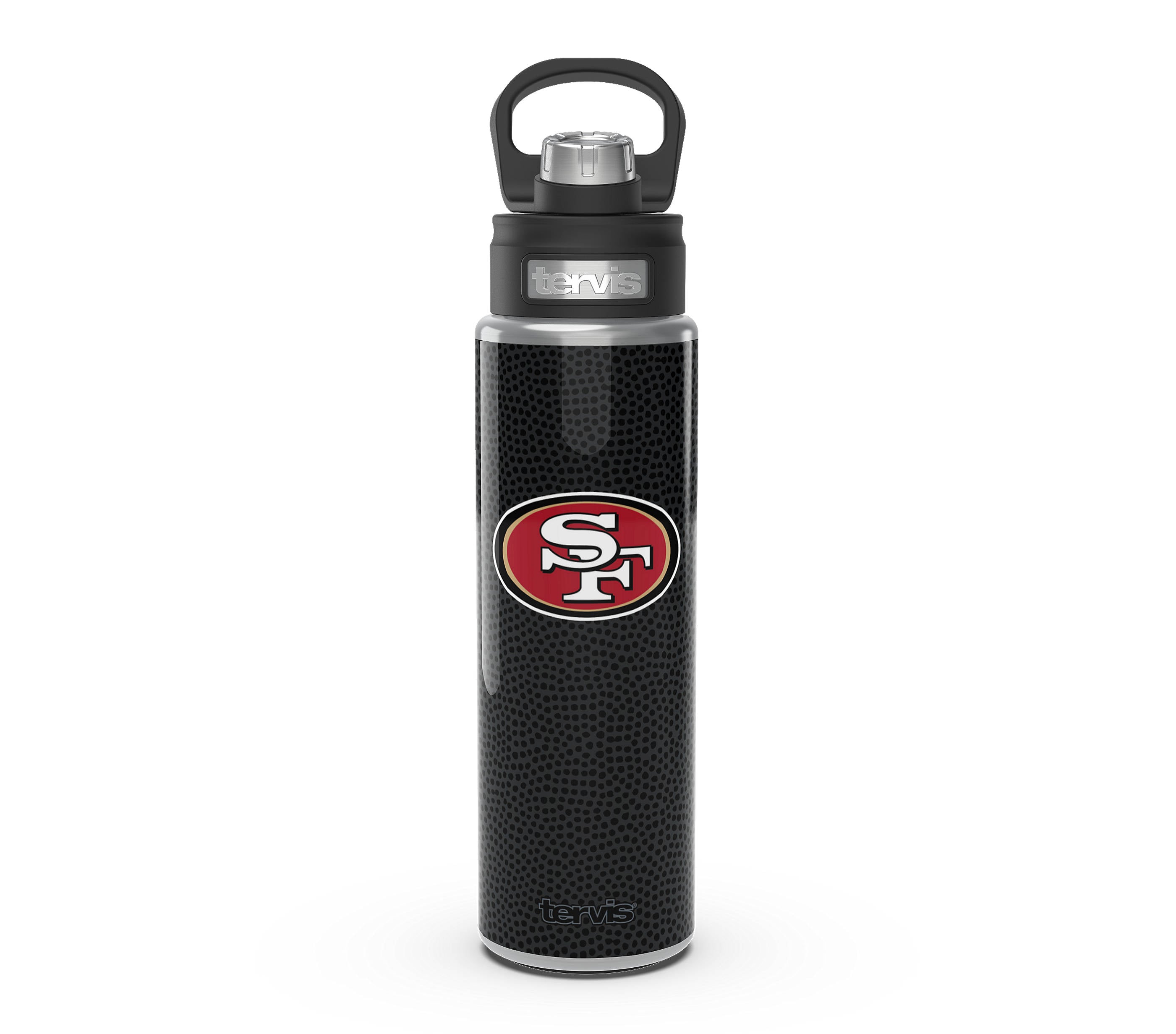 NFL San Francisco 49ers Rush 20 oz. Stainless Steel Insulated Tumbler with Slider Lid